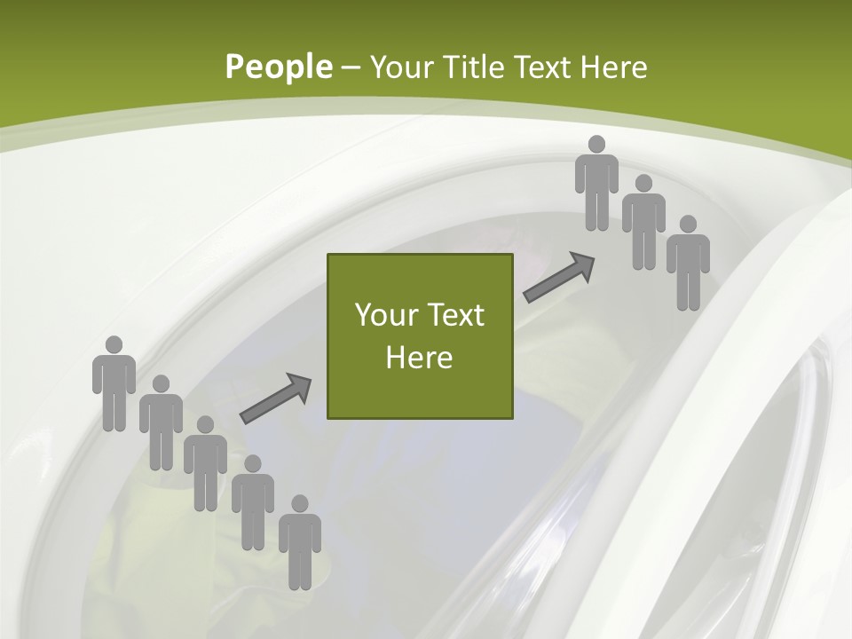 Rotate Motion Dress PowerPoint Template