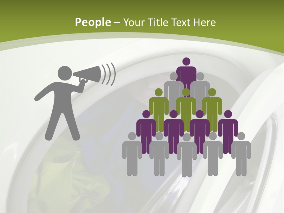 Rotate Motion Dress PowerPoint Template