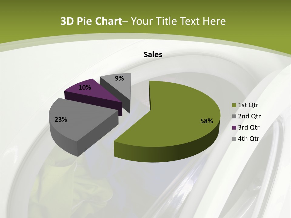 Rotate Motion Dress PowerPoint Template