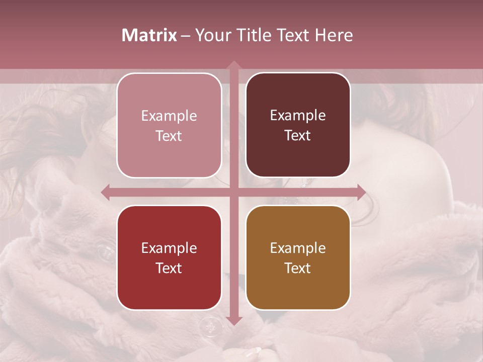 Pretty Fashion Beautiful PowerPoint Template