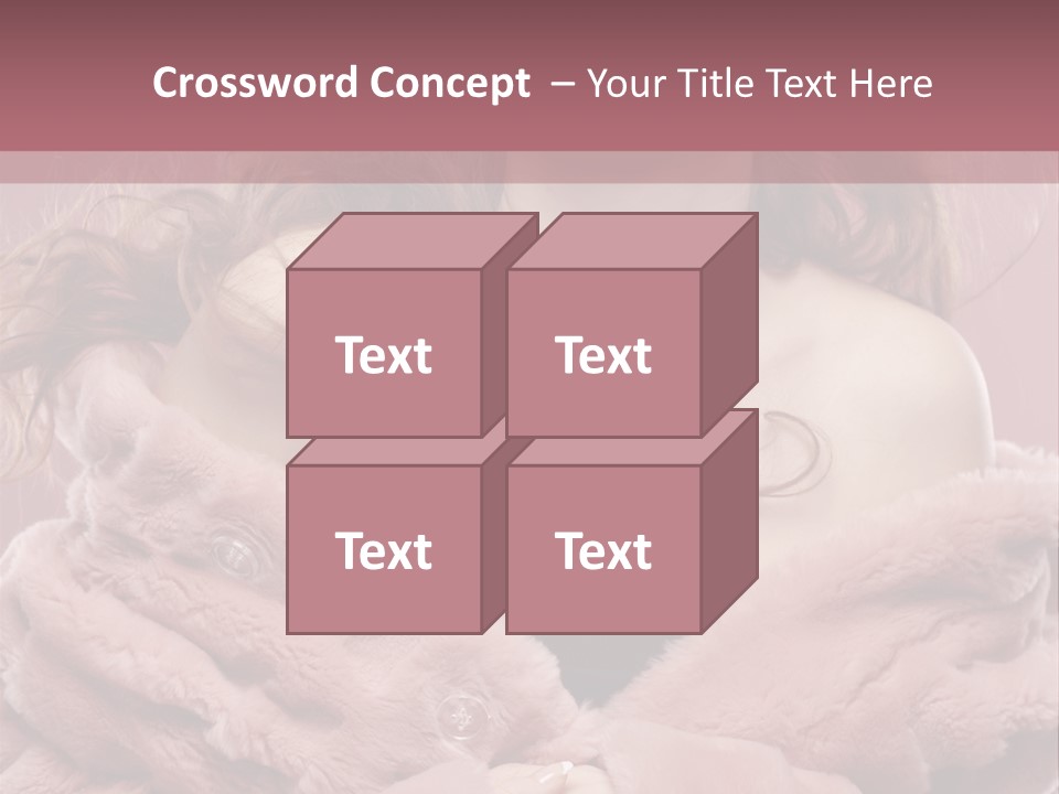 Pretty Fashion Beautiful PowerPoint Template