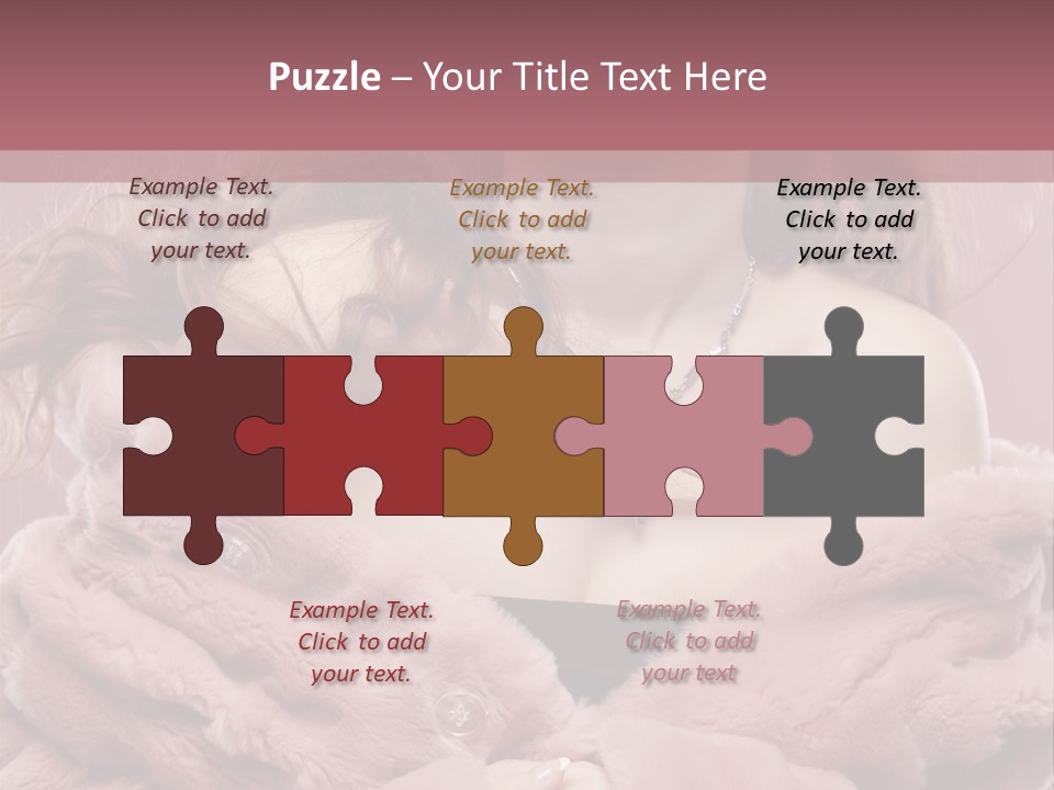 Pretty Fashion Beautiful PowerPoint Template