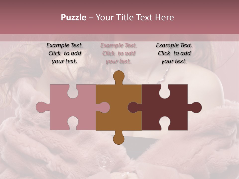 Pretty Fashion Beautiful PowerPoint Template