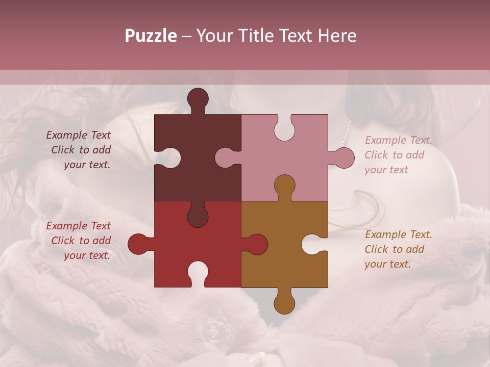 Pretty Fashion Beautiful PowerPoint Template