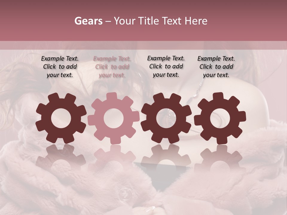 Pretty Fashion Beautiful PowerPoint Template