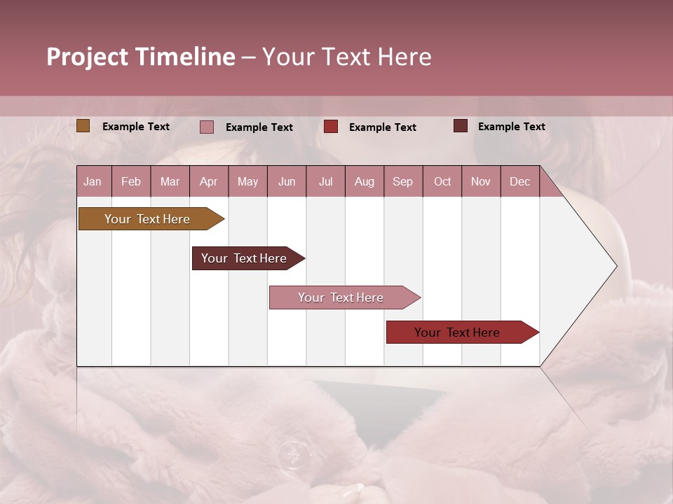 Pretty Fashion Beautiful PowerPoint Template