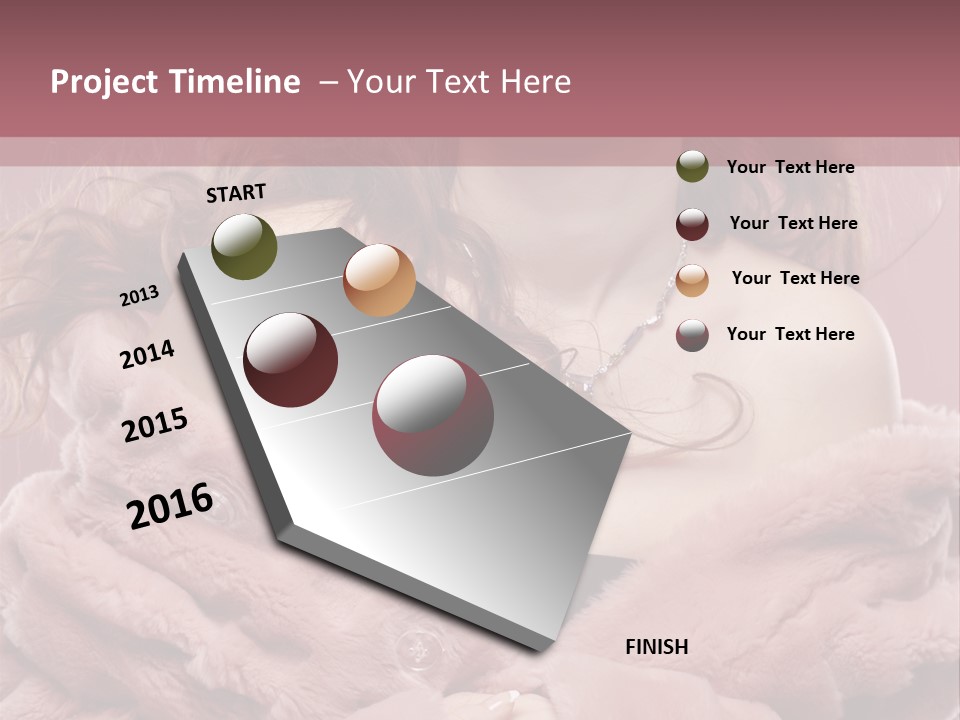 Pretty Fashion Beautiful PowerPoint Template