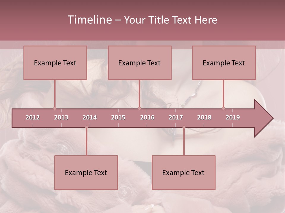 Pretty Fashion Beautiful PowerPoint Template