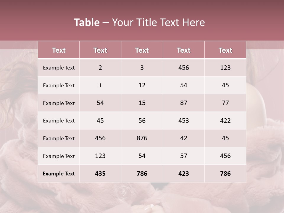 Pretty Fashion Beautiful PowerPoint Template