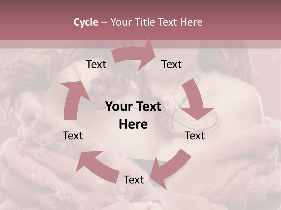 Pretty Fashion Beautiful PowerPoint Template