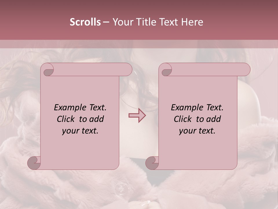 Pretty Fashion Beautiful PowerPoint Template