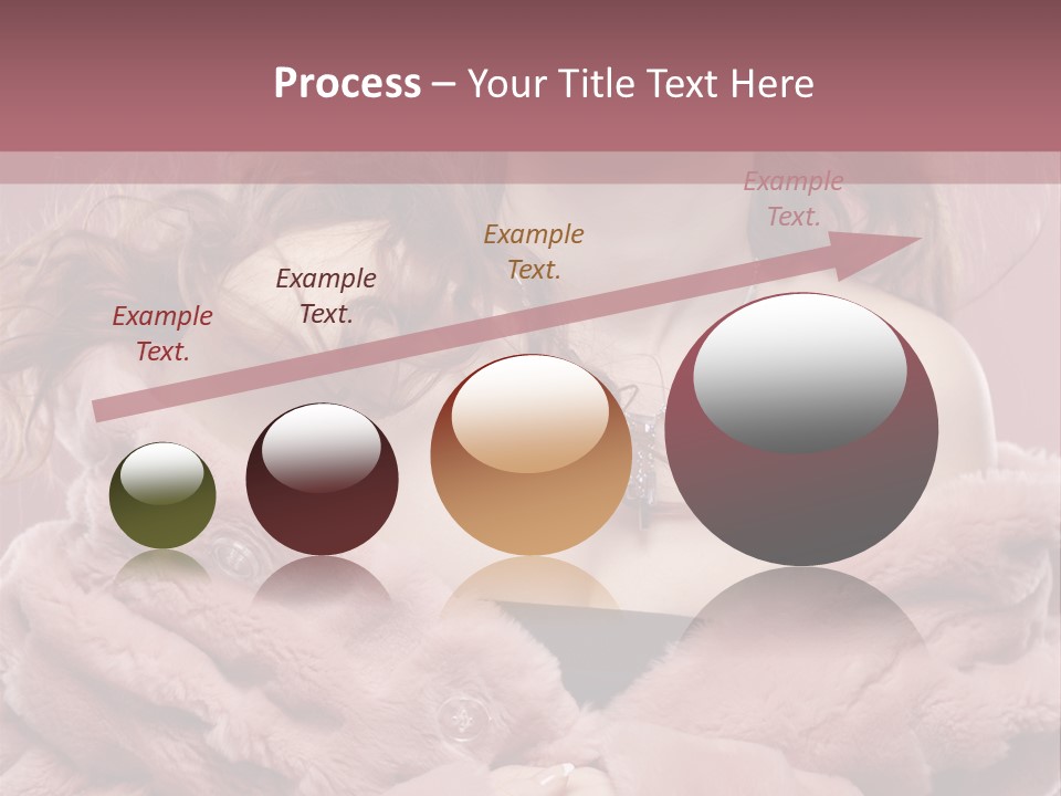 Pretty Fashion Beautiful PowerPoint Template