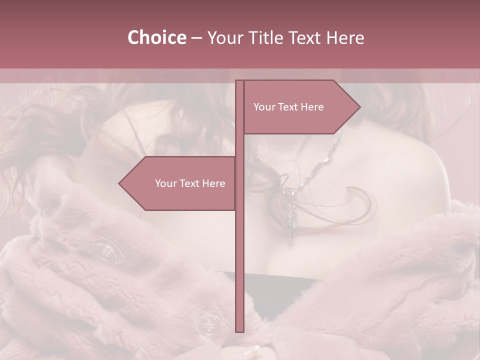 Pretty Fashion Beautiful PowerPoint Template