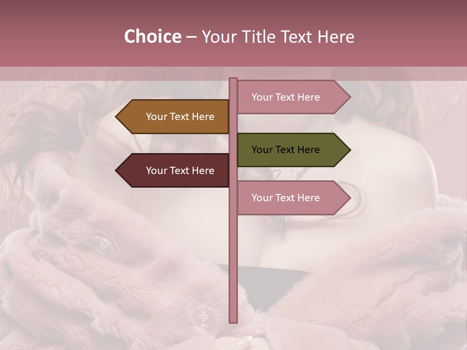 Pretty Fashion Beautiful PowerPoint Template