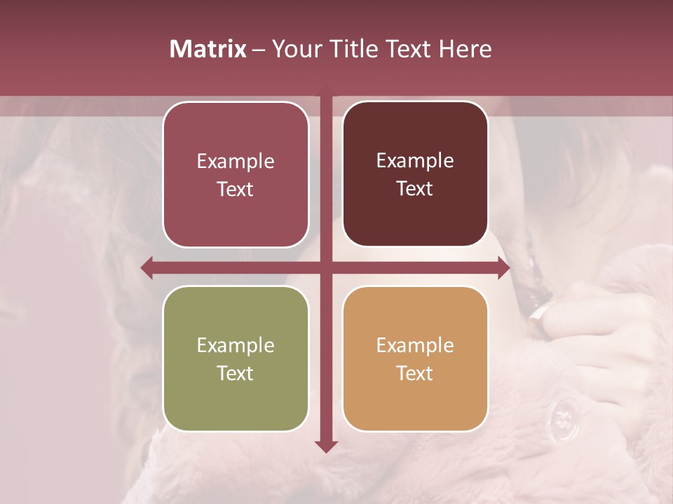 Winter Pink Fashion PowerPoint Template