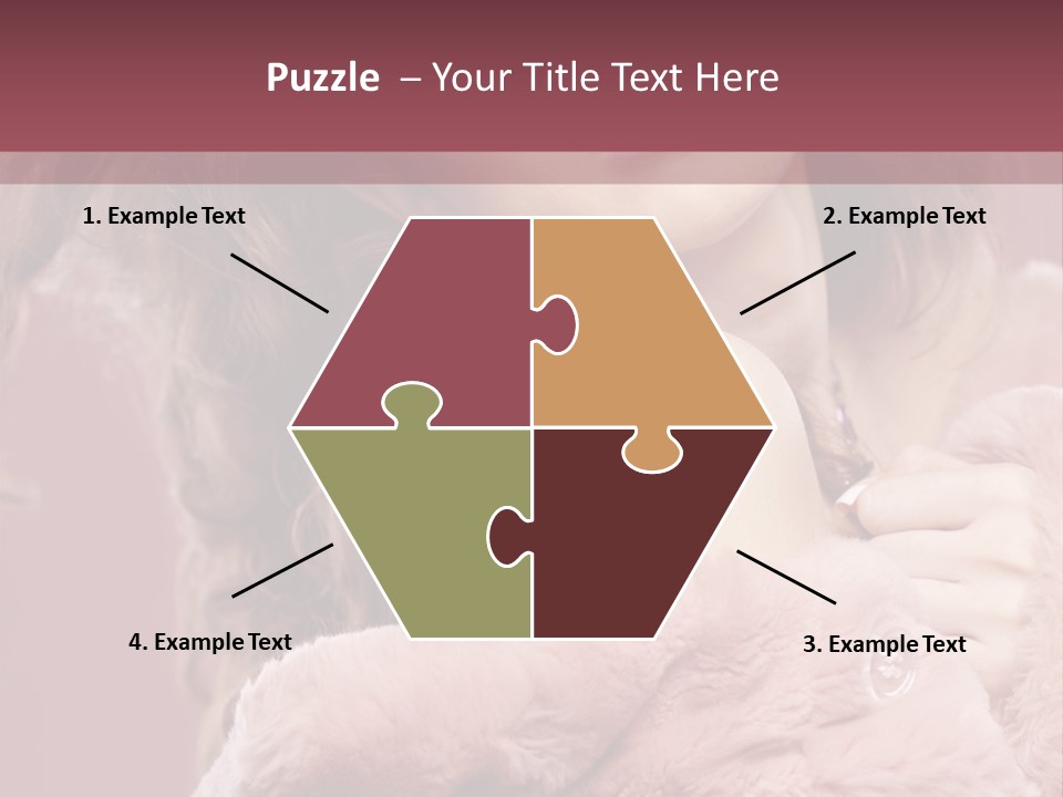 Winter Pink Fashion PowerPoint Template