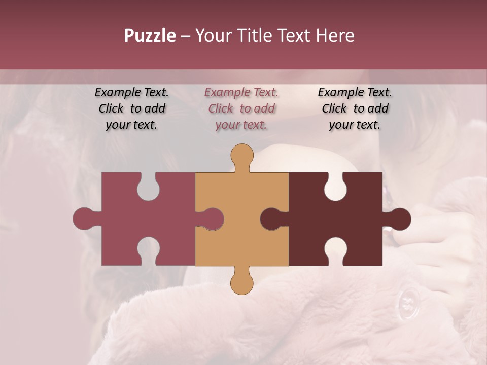 Winter Pink Fashion PowerPoint Template