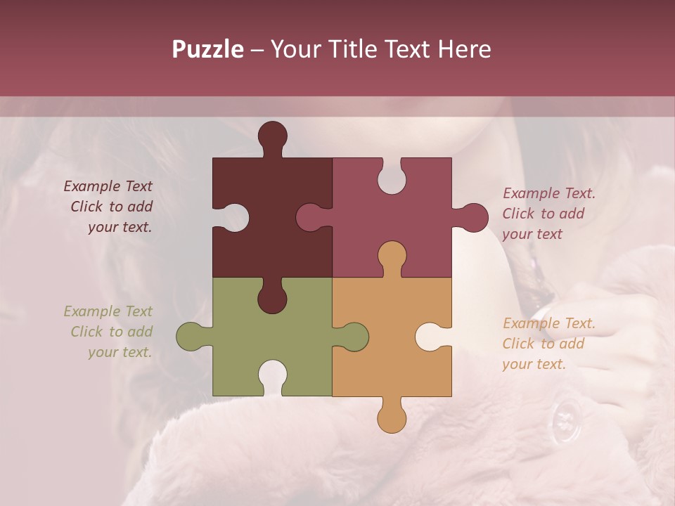 Winter Pink Fashion PowerPoint Template