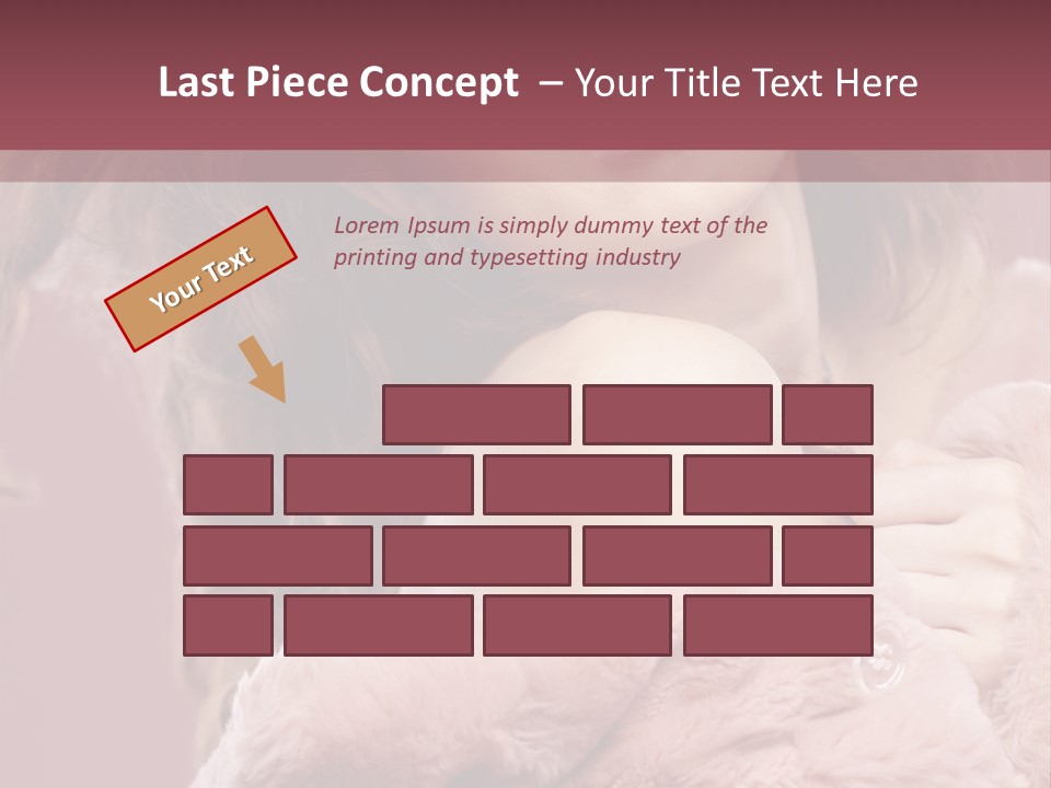 Winter Pink Fashion PowerPoint Template