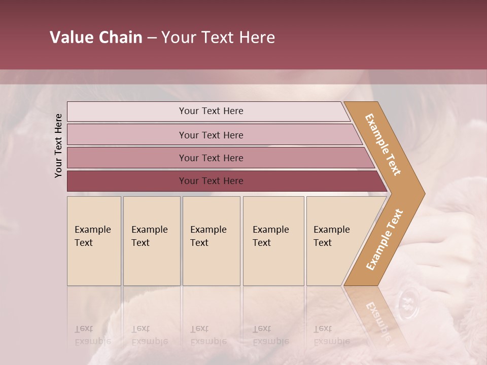 Winter Pink Fashion PowerPoint Template