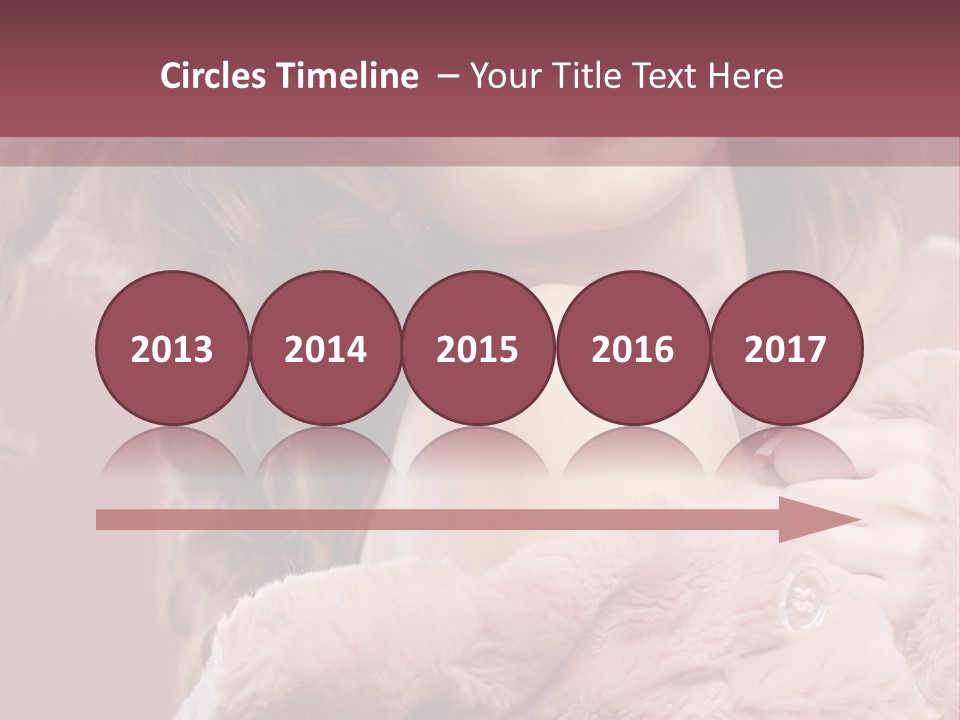 Winter Pink Fashion PowerPoint Template