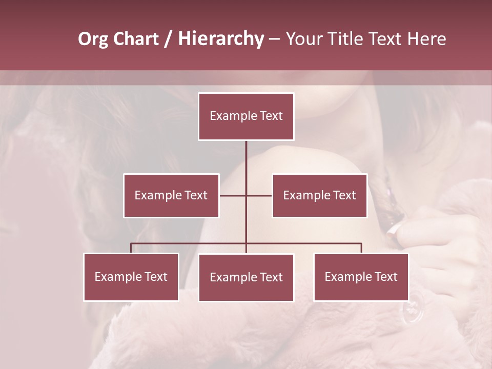 Winter Pink Fashion PowerPoint Template