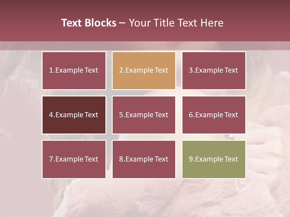 Winter Pink Fashion PowerPoint Template