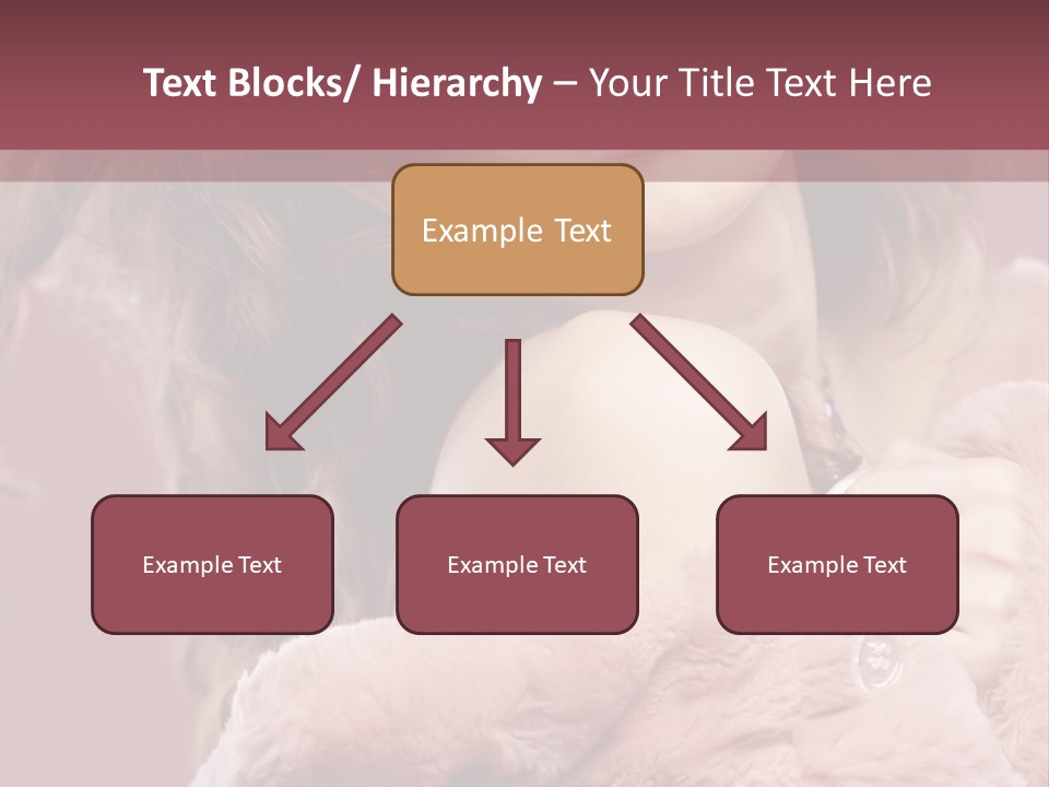 Winter Pink Fashion PowerPoint Template