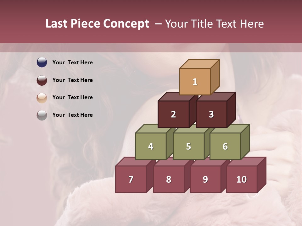 Winter Pink Fashion PowerPoint Template