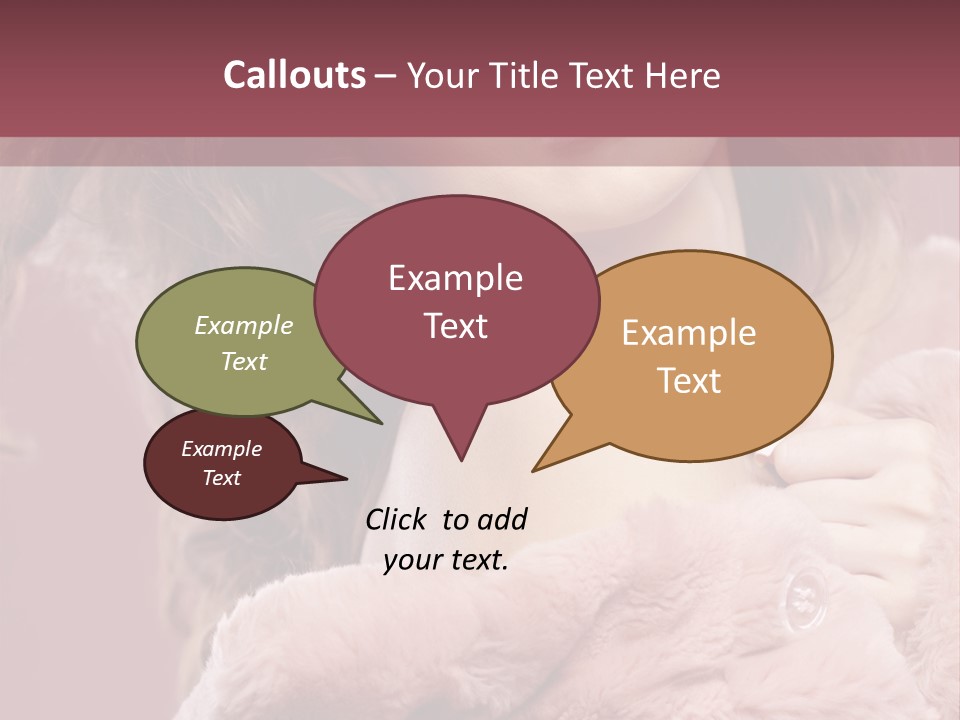 Winter Pink Fashion PowerPoint Template