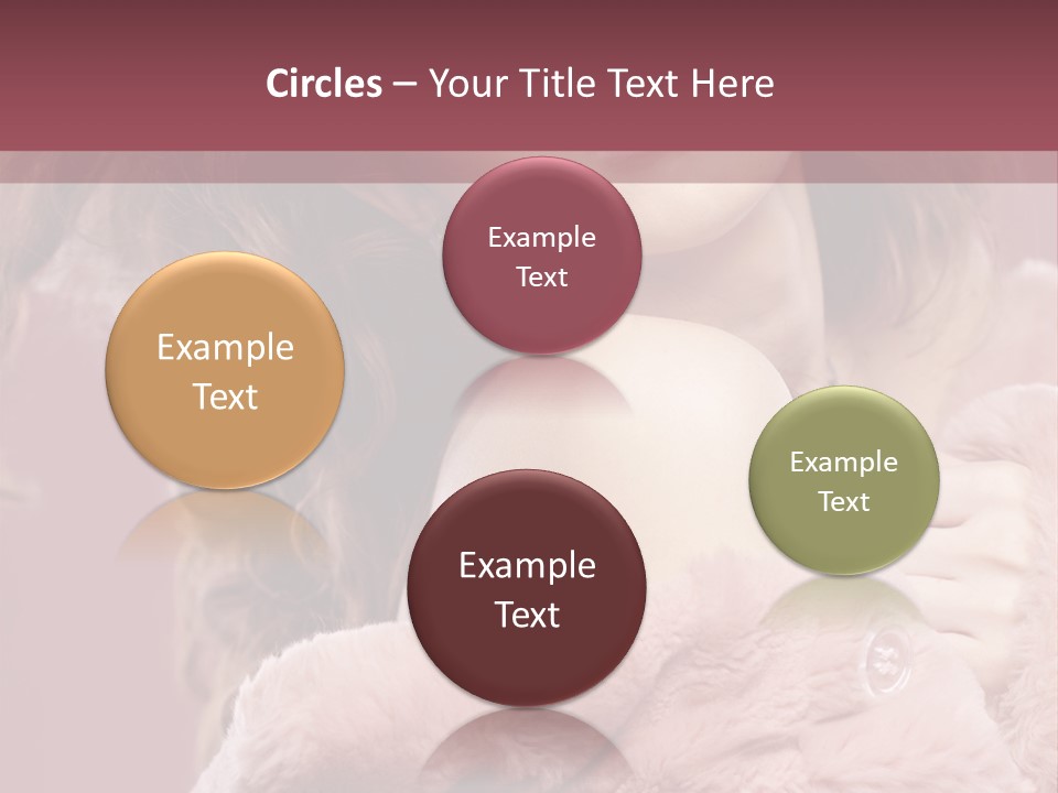 Winter Pink Fashion PowerPoint Template