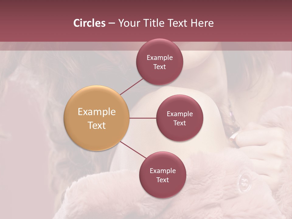 Winter Pink Fashion PowerPoint Template