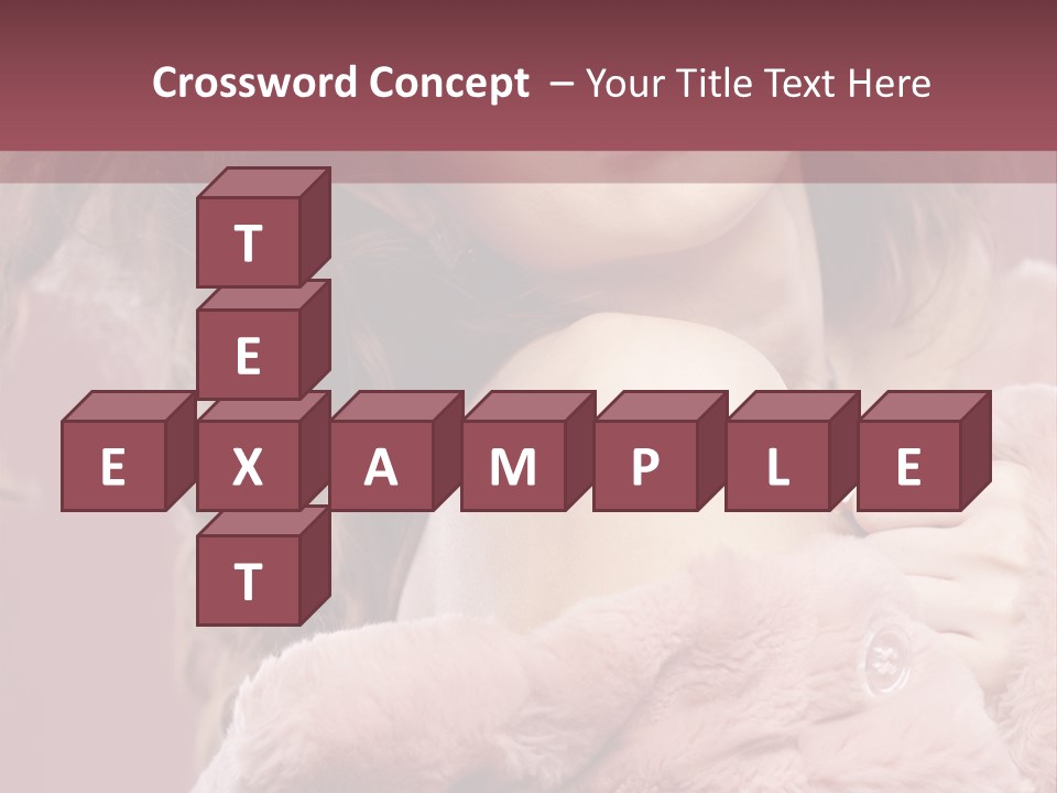 Winter Pink Fashion PowerPoint Template