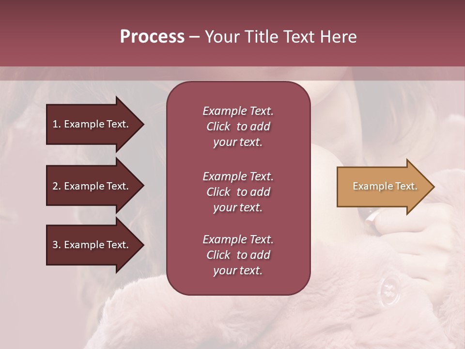 Winter Pink Fashion PowerPoint Template