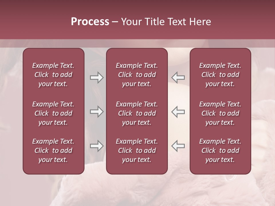 Winter Pink Fashion PowerPoint Template