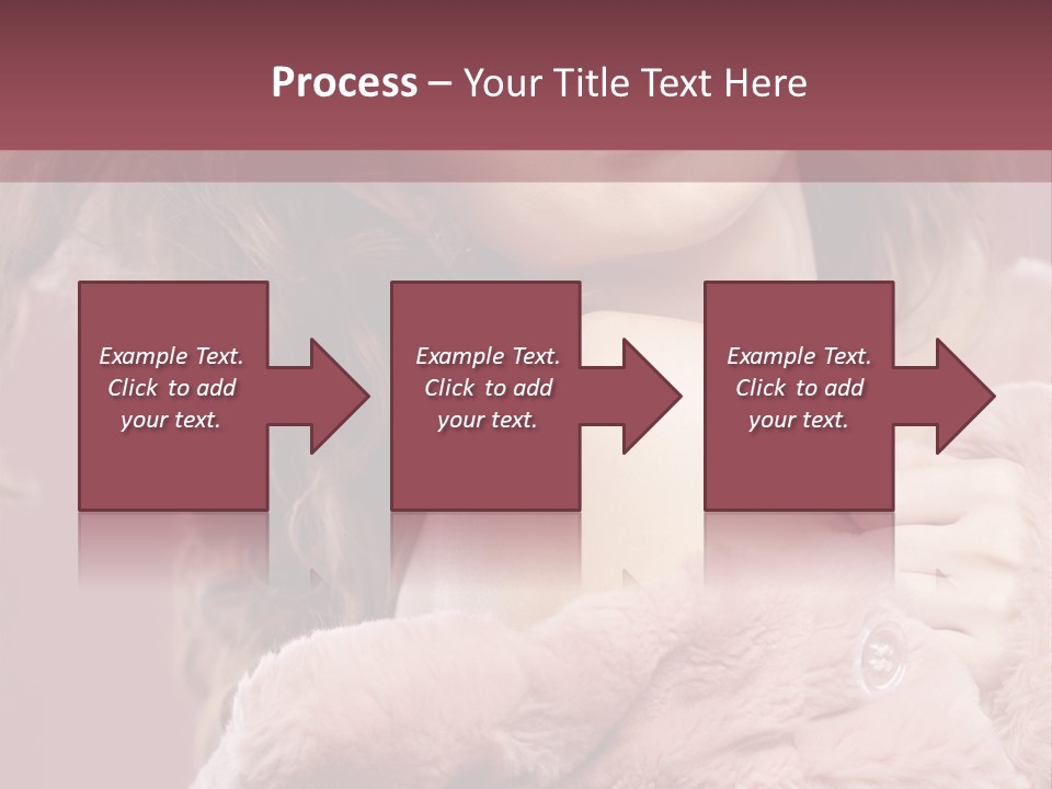 Winter Pink Fashion PowerPoint Template