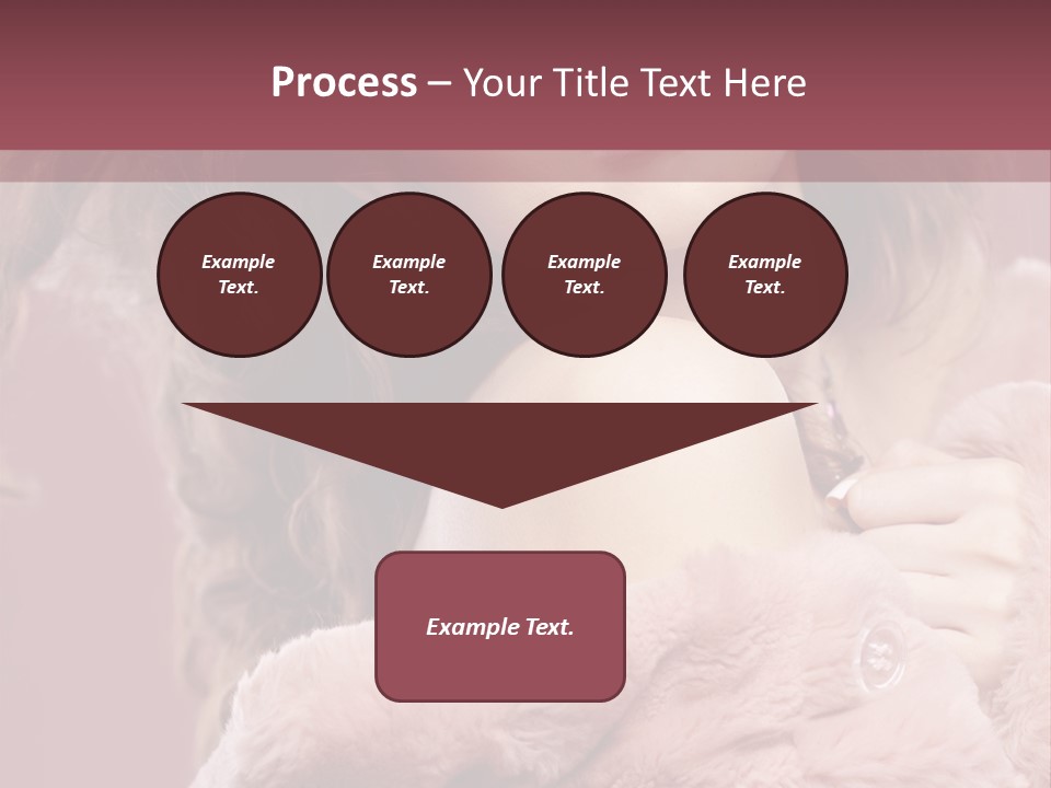 Winter Pink Fashion PowerPoint Template