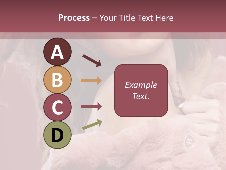 Winter Pink Fashion PowerPoint Template