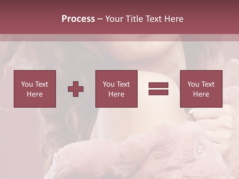 Winter Pink Fashion PowerPoint Template