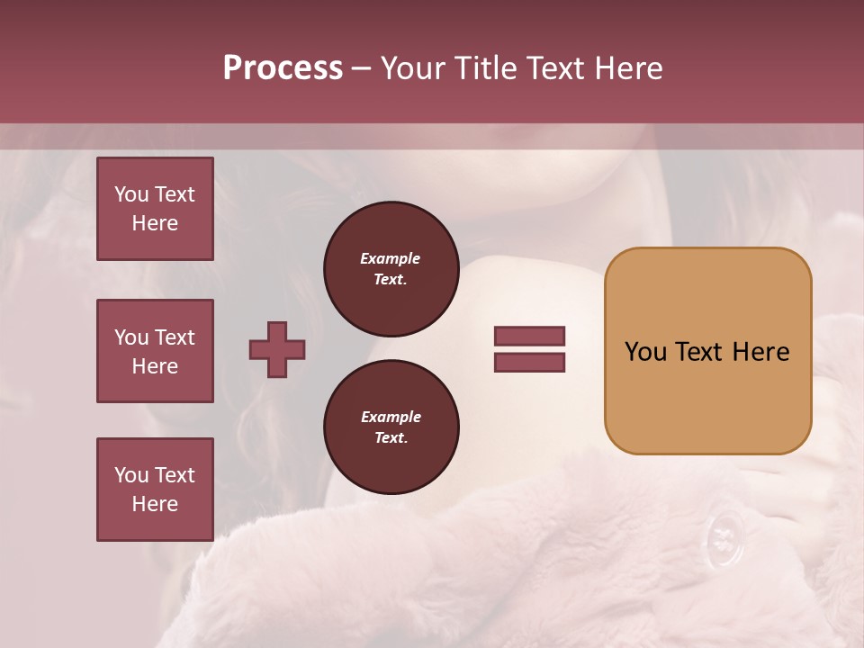 Winter Pink Fashion PowerPoint Template