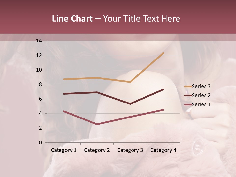 Winter Pink Fashion PowerPoint Template