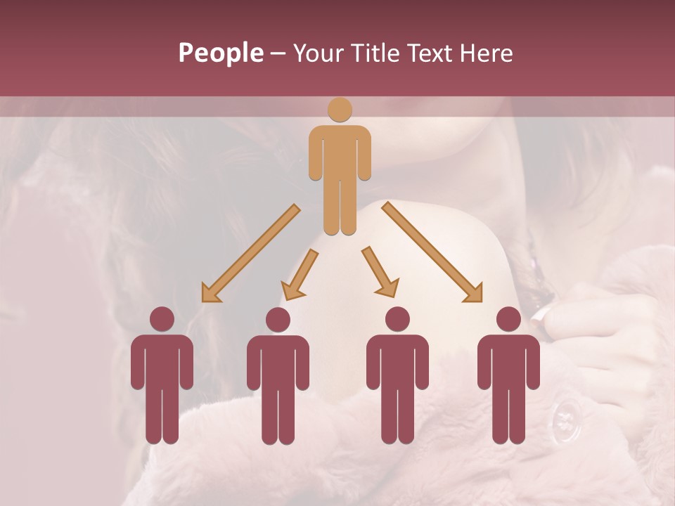 Winter Pink Fashion PowerPoint Template