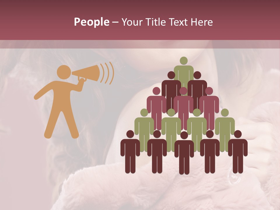 Winter Pink Fashion PowerPoint Template