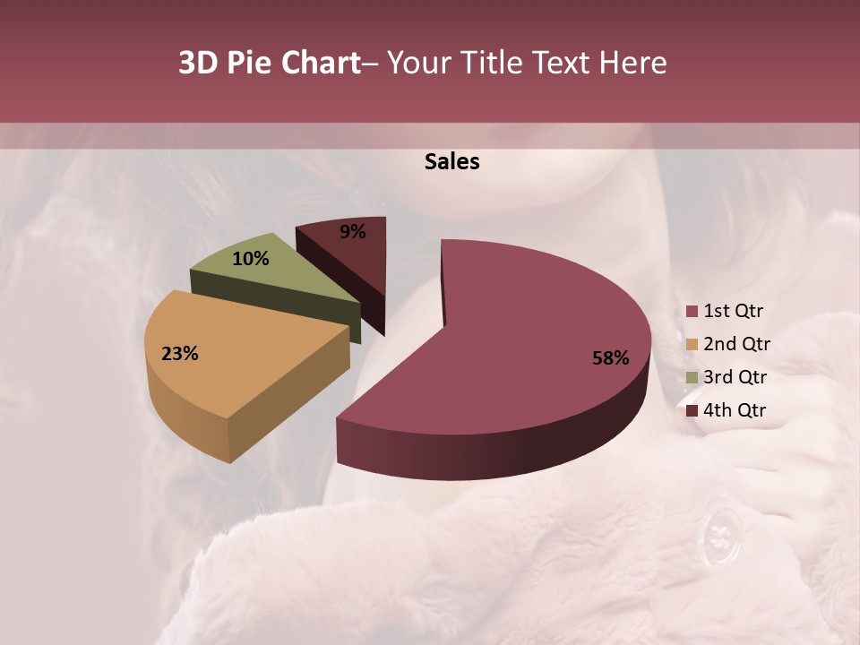 Winter Pink Fashion PowerPoint Template