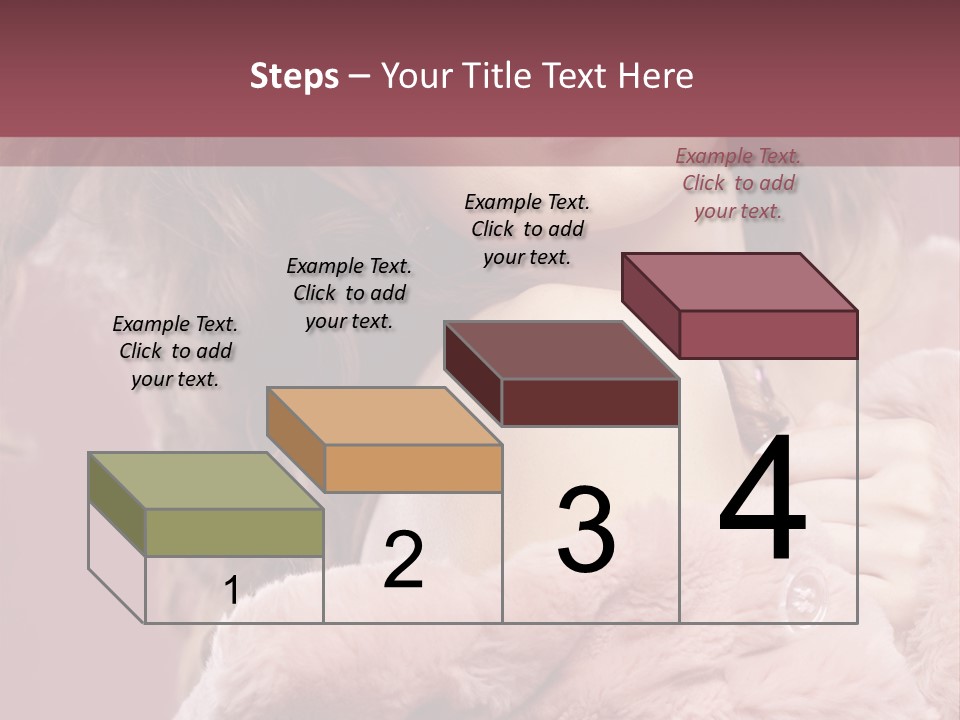 Winter Pink Fashion PowerPoint Template