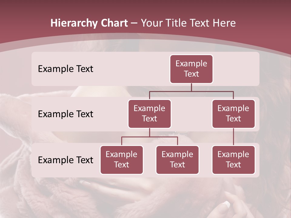 Pink Fur Coat PowerPoint Template