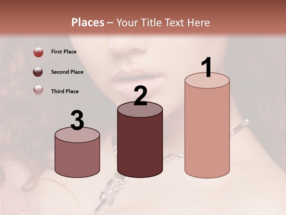 Face Posing Passion PowerPoint Template