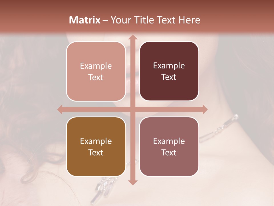 Face Posing Passion PowerPoint Template