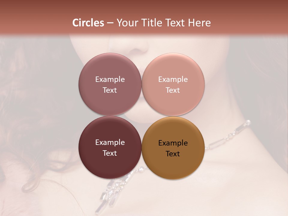 Face Posing Passion PowerPoint Template