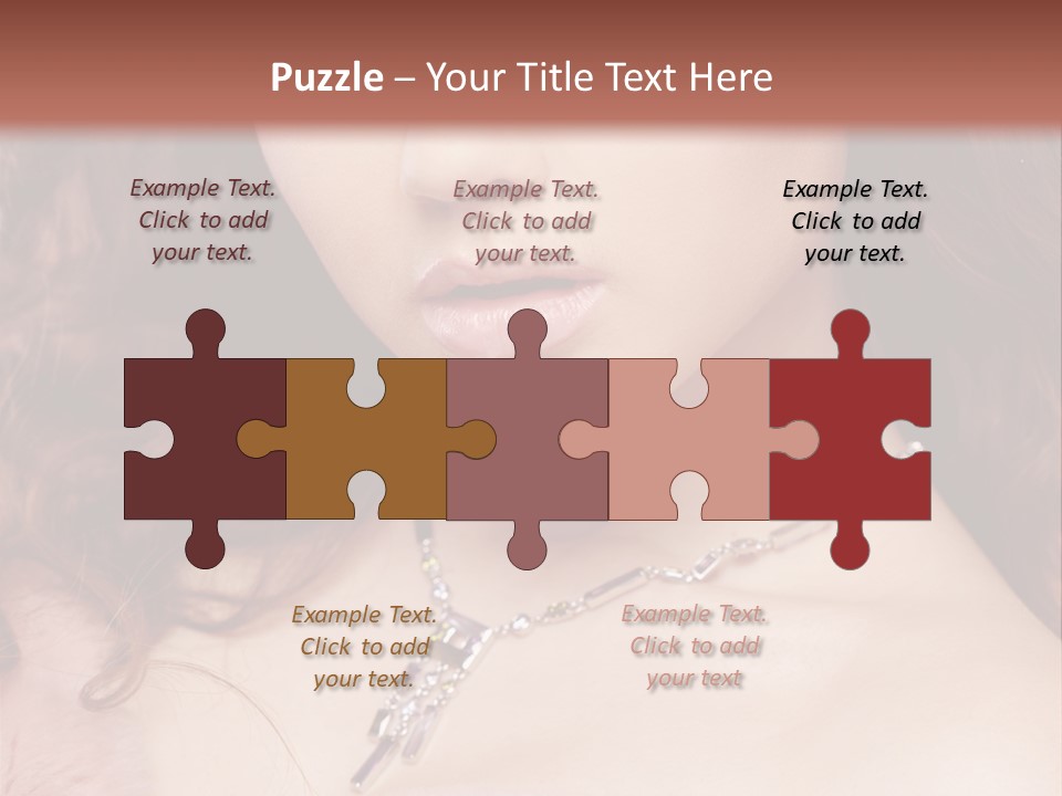 Face Posing Passion PowerPoint Template